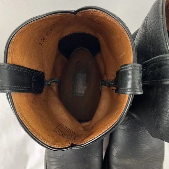 Ariat Men’s Black Leather Work Boots - Picture 7 of 14